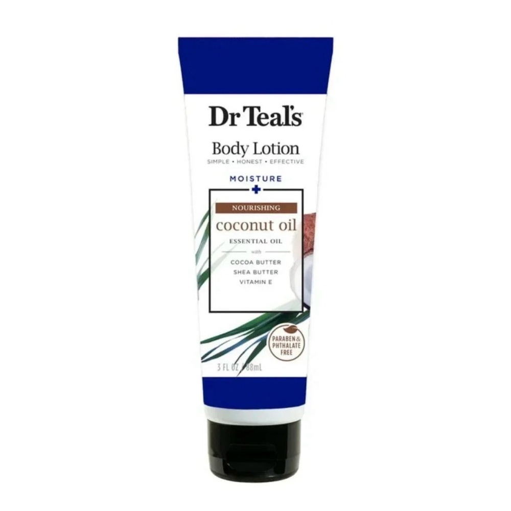 Coconut Oil Nourishing Body Lotion - White & Blue